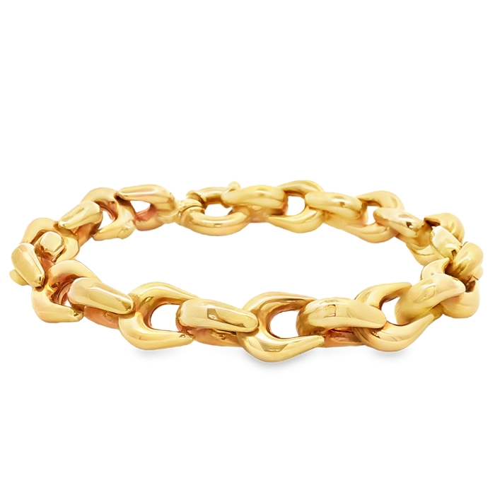 PULSERA DE ORO AMARILLO