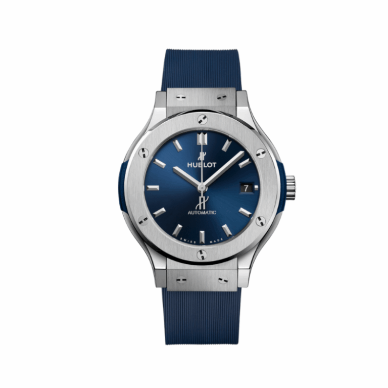 HUBLOT CLASSIC FUSION TITANIUM BLUE 38 MM