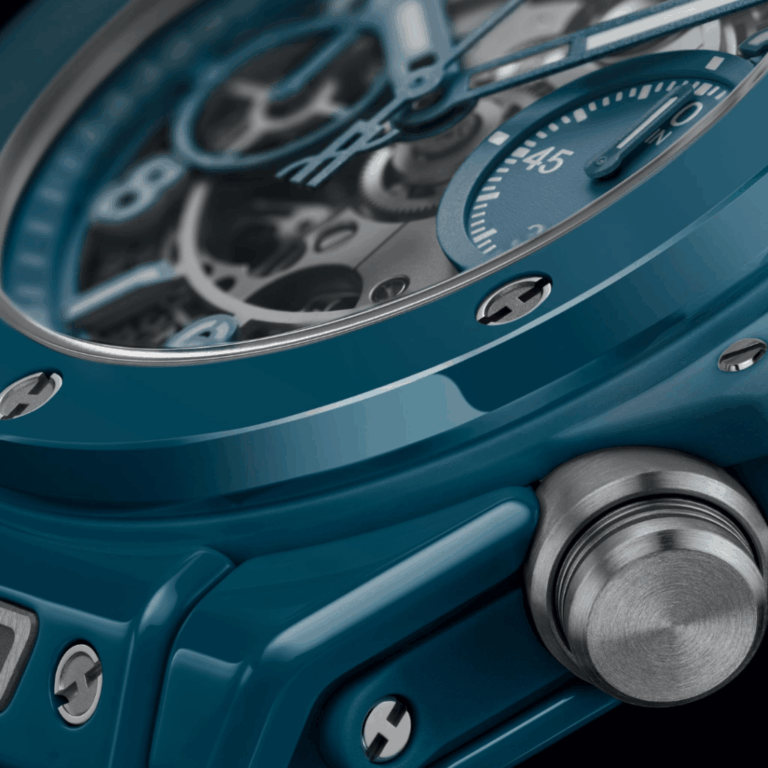 HUBLOT BIG BANG UNICO PETROL BLUE CERAMIC 42MM - Imagen 5