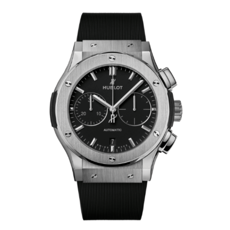 HUBLOT CLASSIC FUSION CRONOGRAPH TITANIUM 45MM
