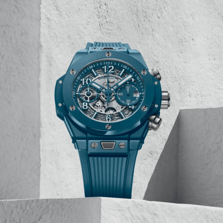 HUBLOT BIG BANG UNICO PETROL BLUE CERAMIC 42MM - Imagen 4