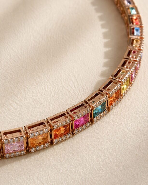 La elegancia más especial es la que se lleva con naturalidad.

Oro rosa, diamantes y zafiros que iluminan cada gesto con distinción.