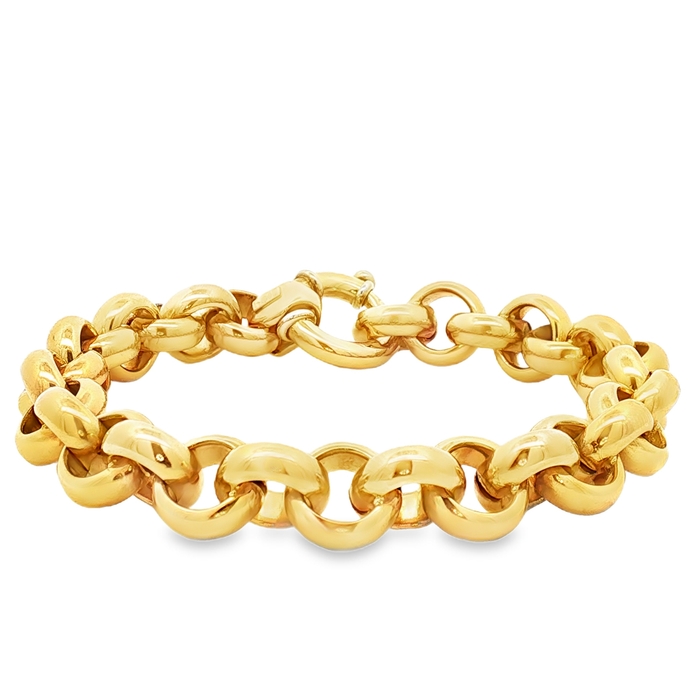 PULSERA DE ORO AMARILLO