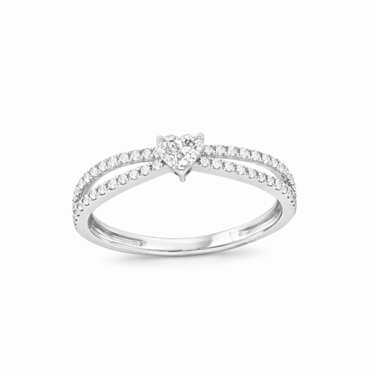 SORTIJA PLATINO CON DIAMANTES