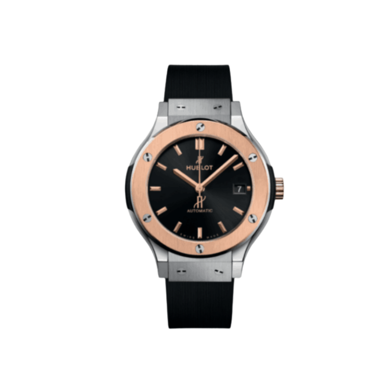 HUBLOT CLASSIC FUSION 38 MM TITANIO Y ORO