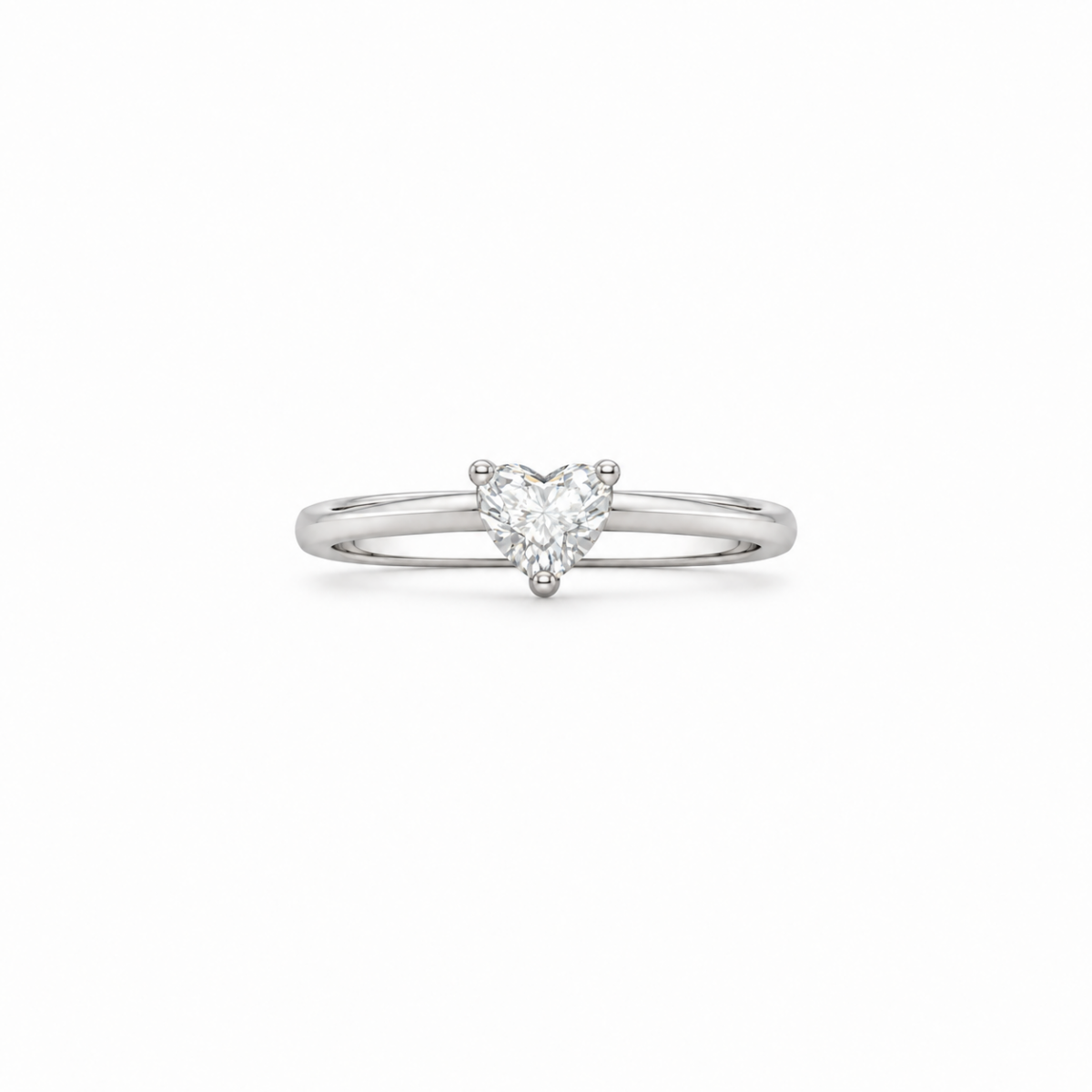 ANILLO EN ORO BLANCO CON DIAMANTE