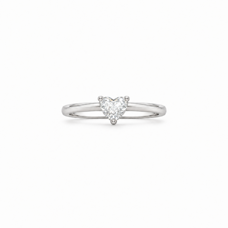 ANILLO EN ORO BLANCO CON DIAMANTE