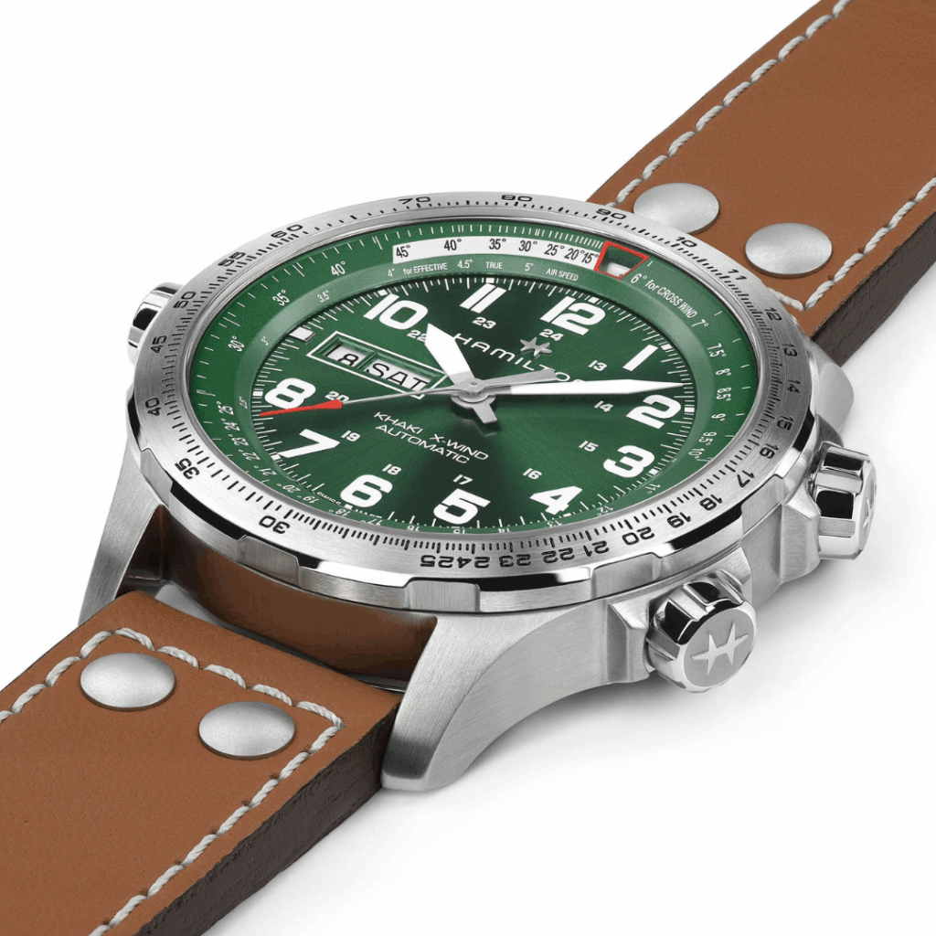 HAMILTON KHAKI AVIATION X-Wind Day Date Auto 45MM - Imagen 2