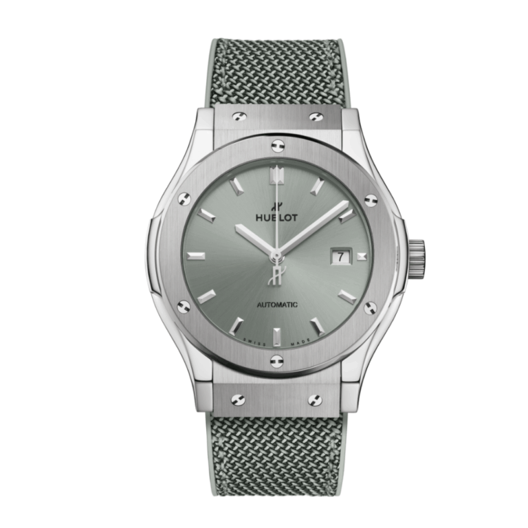 HUBLOT CLASSIC FUSION TITANIUM SAGE GREEN 42MM