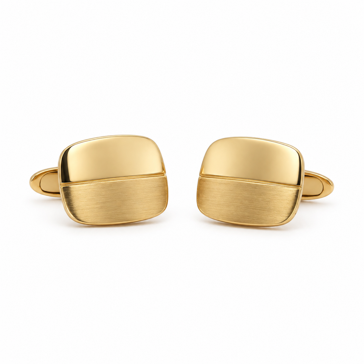 GEMELOS EN ORO AMARILLO