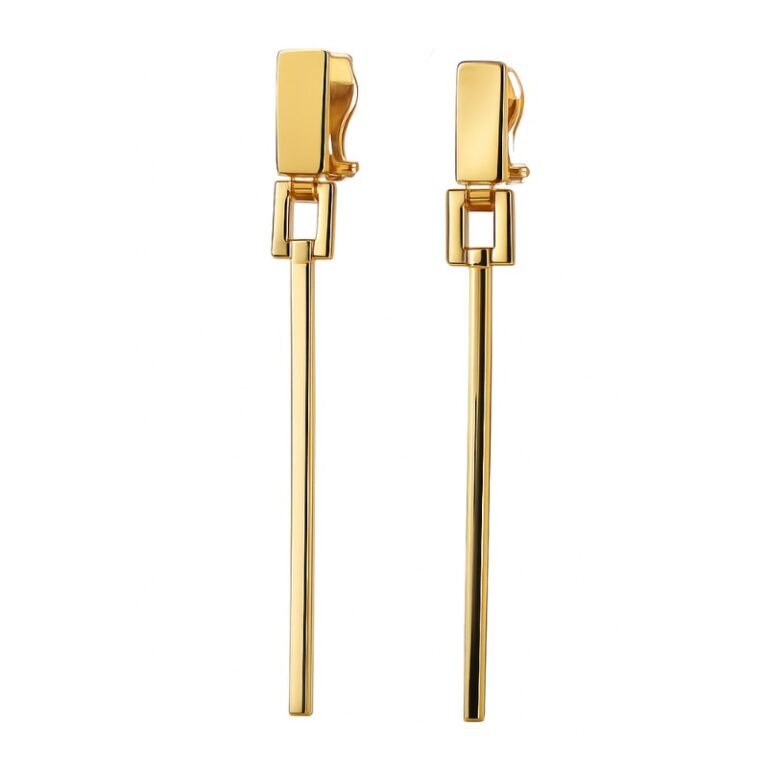 PENDIENTES DE ORO AMARILLO